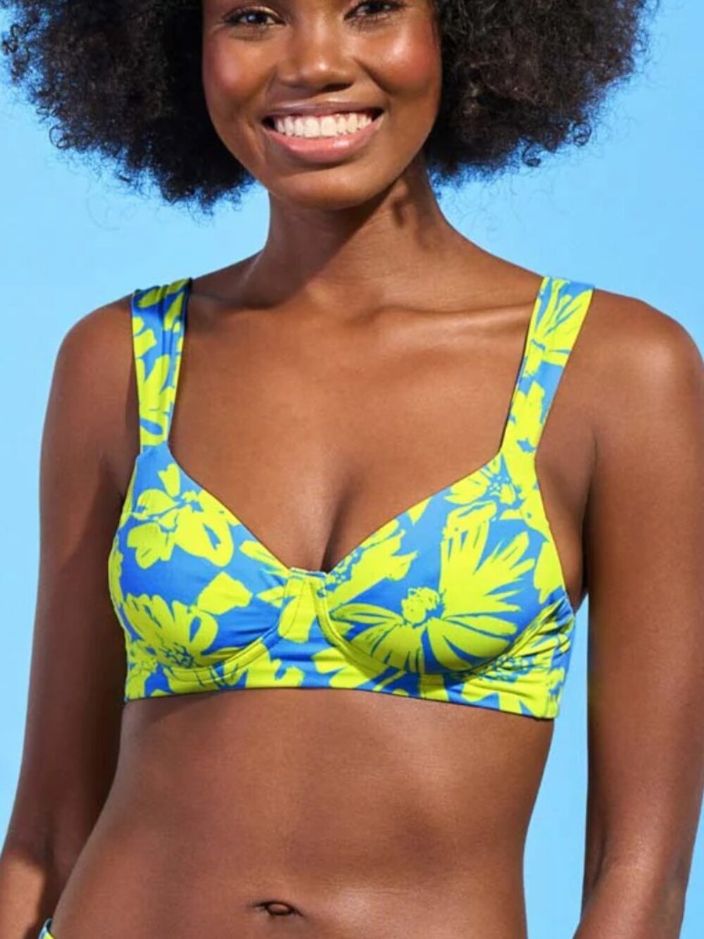 NWT Maaji Bailey Underwire Top In Flowerlike Medium M